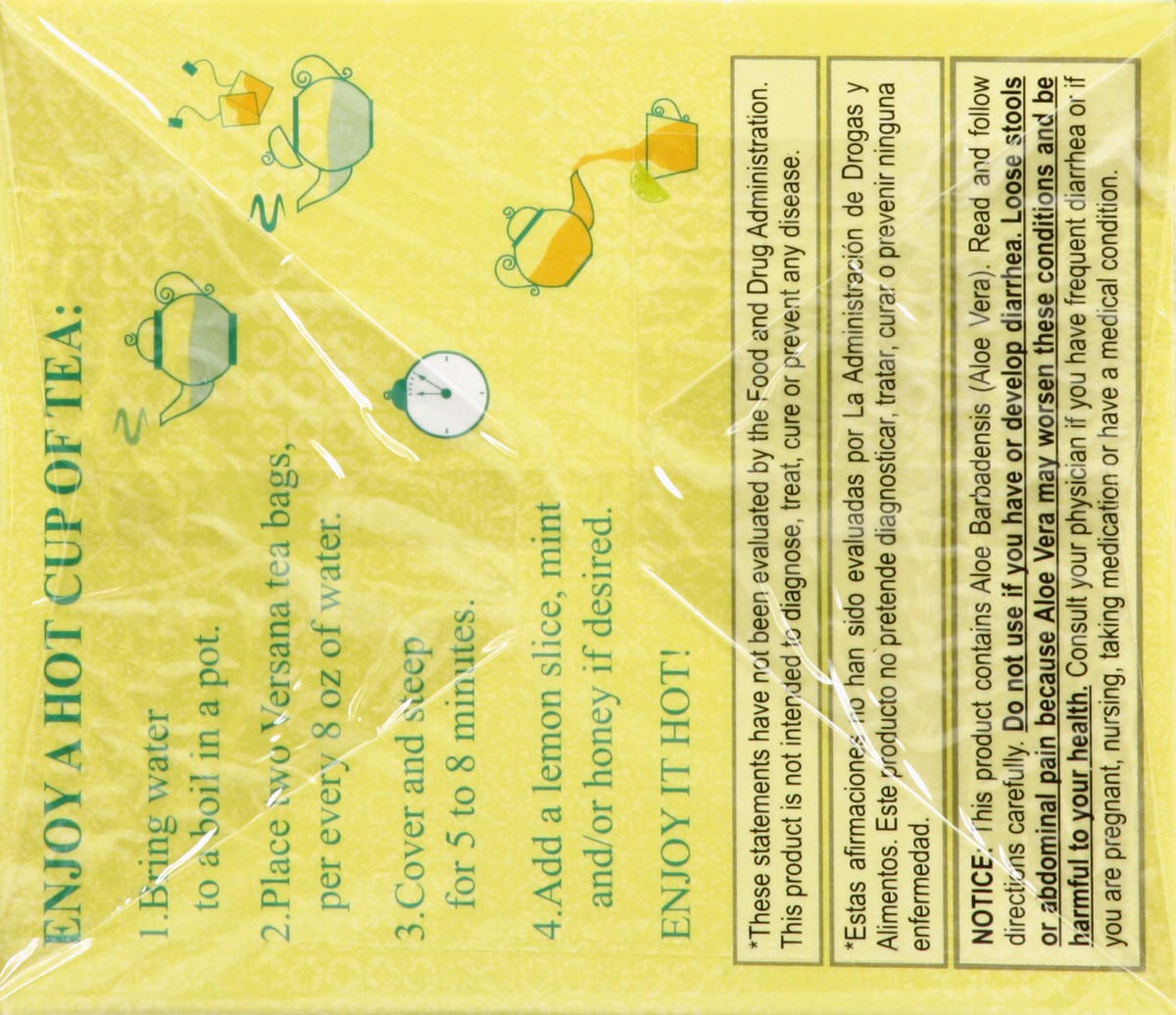 slide 4 of 5, Versana Herbal Tea- 24 ct, 24 ct