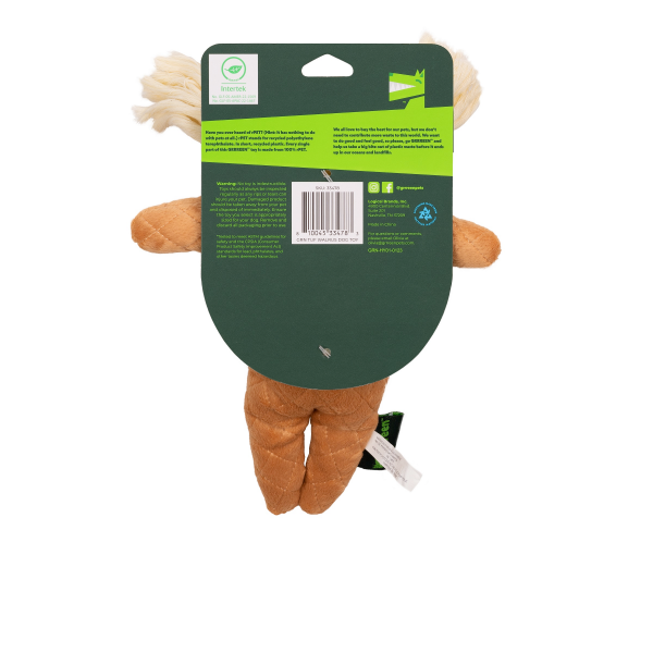 slide 2 of 5, Grrreen Walrus Dog Toy, 1 ct