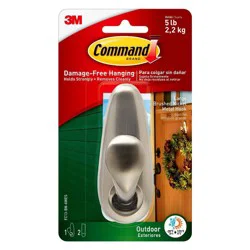 Command Large Outdoor Metal Hook
