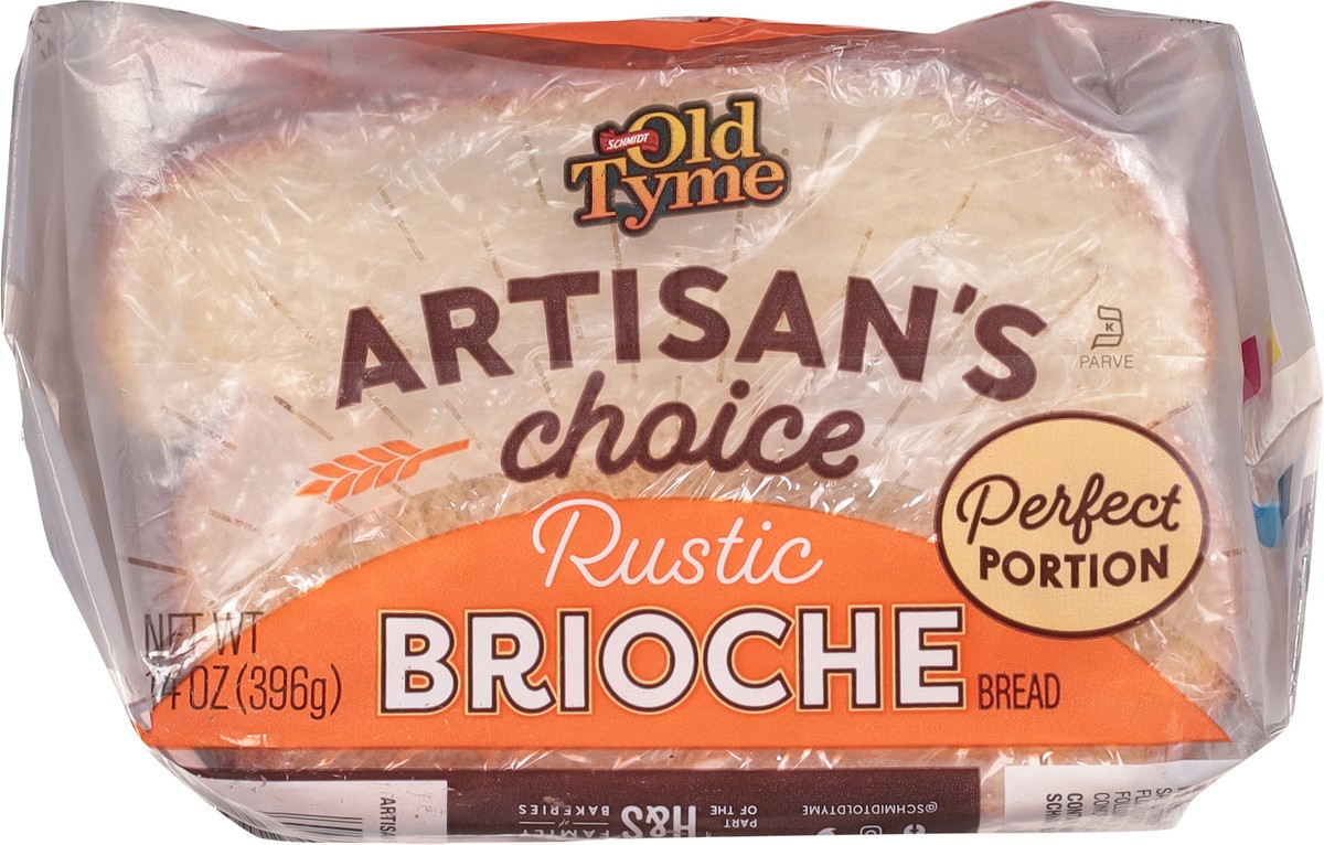 slide 12 of 14, Old Tyme Artisan's Choice Rustic Brioche Bread 14 oz, 14 oz
