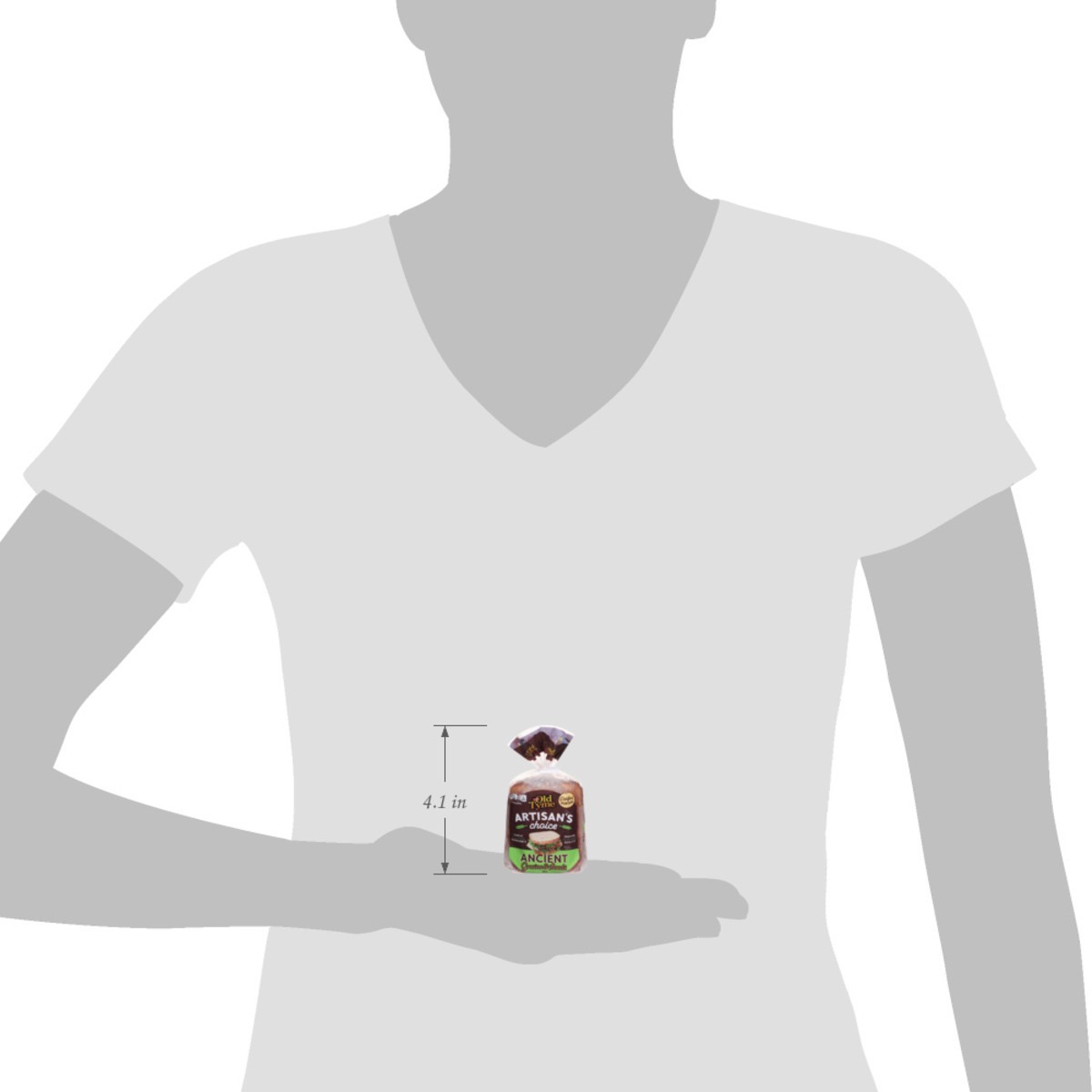 slide 7 of 15, Old Tyme Artisan's Choice Ancient Grains & Seed Bread 14 oz, 14 oz