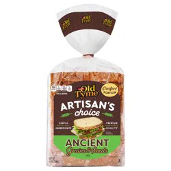 Old Tyme Artisan's Choice Ancient Grains & Seed Bread - 14 oz