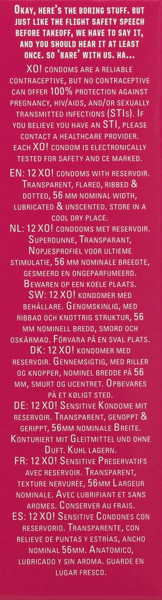 slide 5 of 11, XO! Hi-Sensation Condoms 12 ea, 12 ct