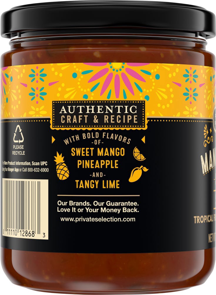 slide 3 of 4, Private Selection Mango Baja Style Medium Salsa, 16 oz
