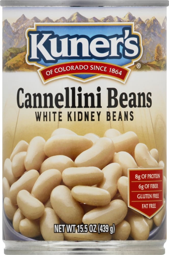 slide 1 of 1, Kuner's Cannellini Beans White Kidney Beans, 15 oz