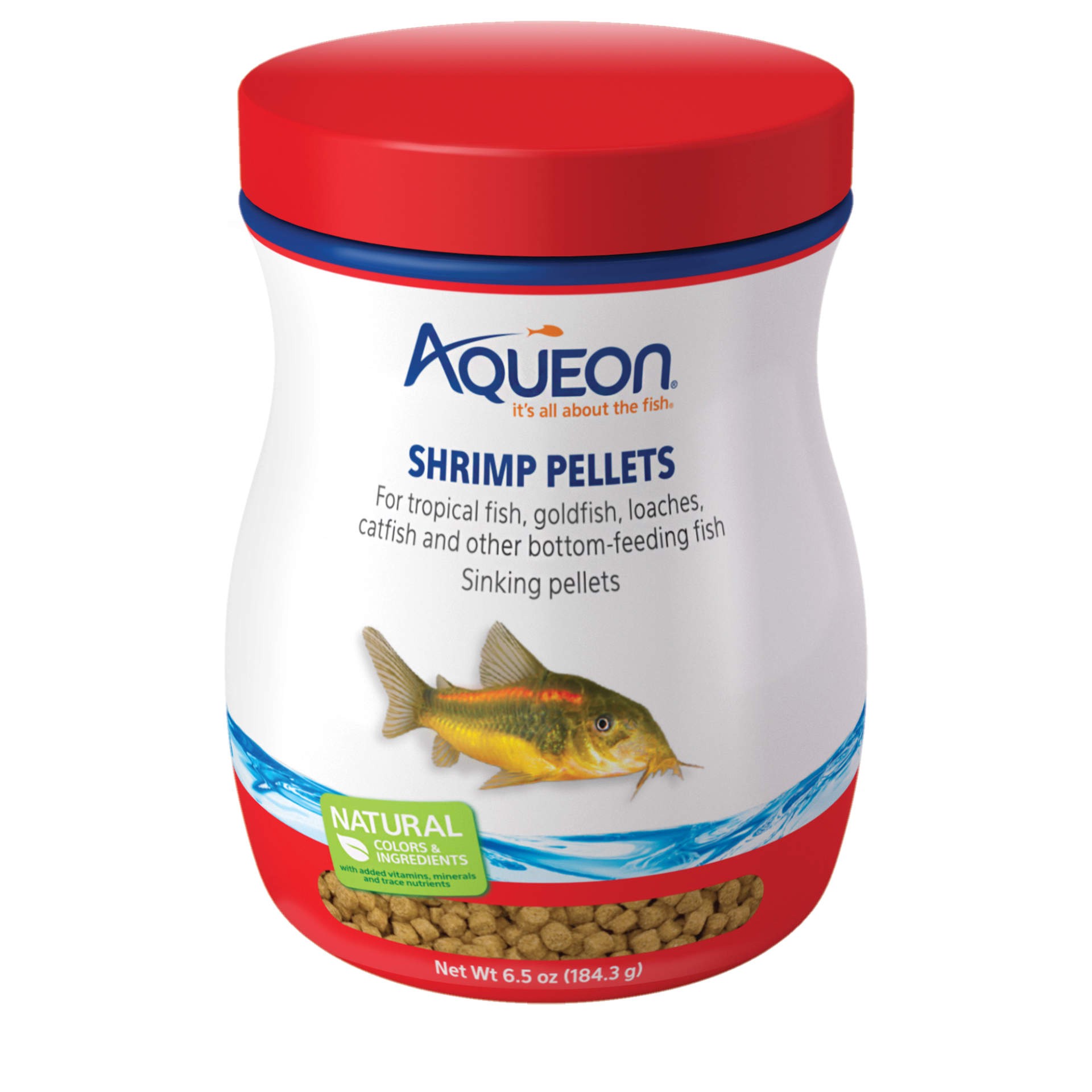 slide 1 of 8, Aqueon Shrimp Pellets 6.5 Ounces, 1 ct