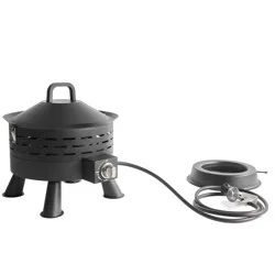 HD Designs Outdoors 17.3-Inch Portable Gas Fire Pit - 1 ct