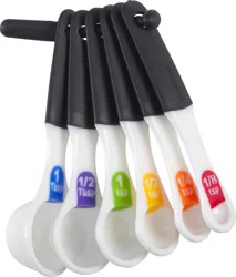 Good Cook Touch Plastic Measuring Spoons Set