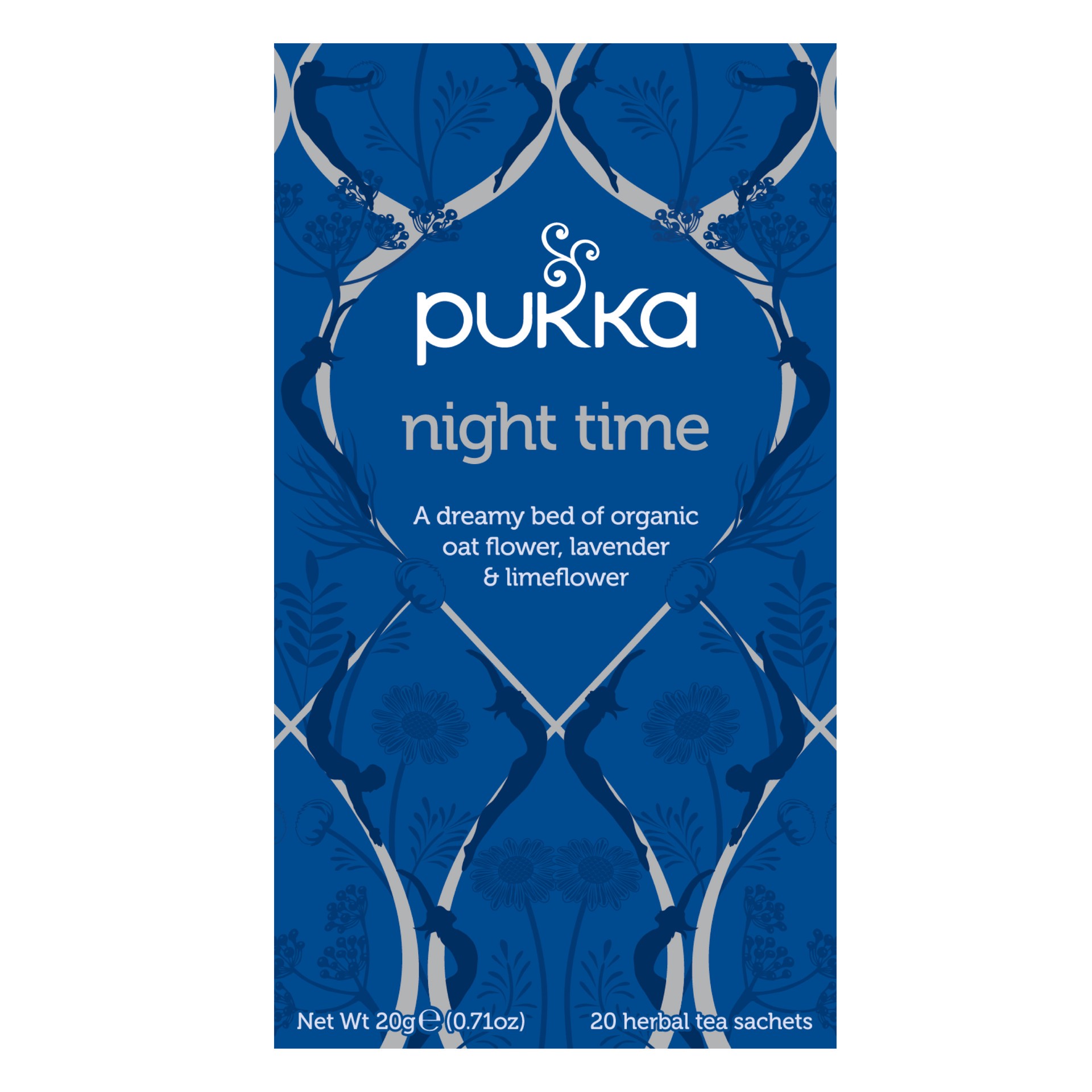 slide 1 of 12, Pukka Organic Herbal Tea Night Time with Valerian, 20 Tea Bags - 20 ct, 20 ct