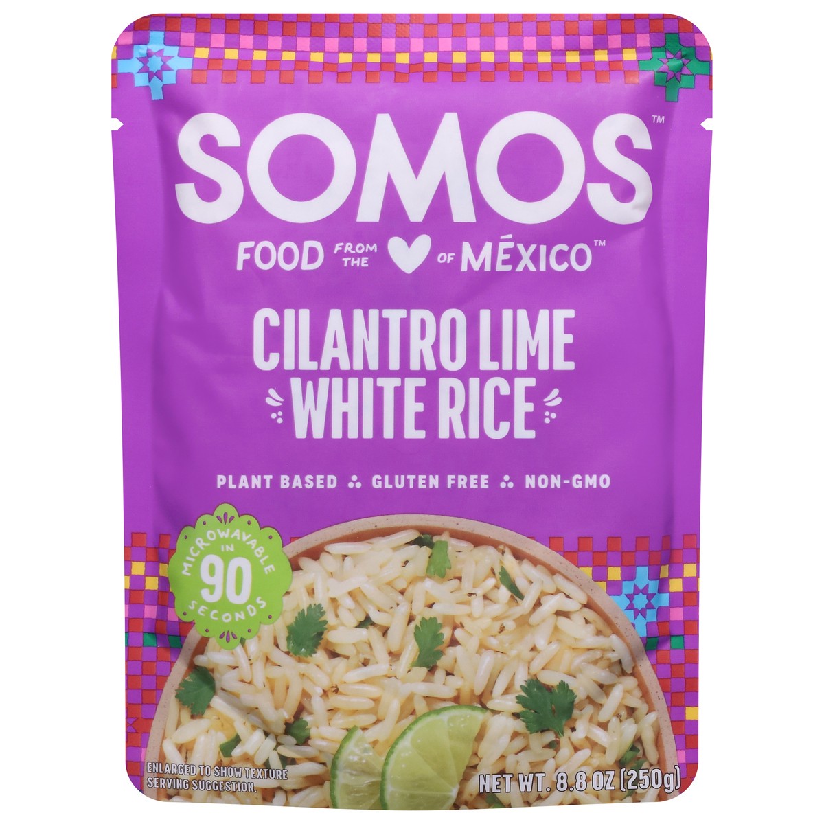 slide 1 of 1, Somos Cilantro Lime White Rice 8.8 oz,