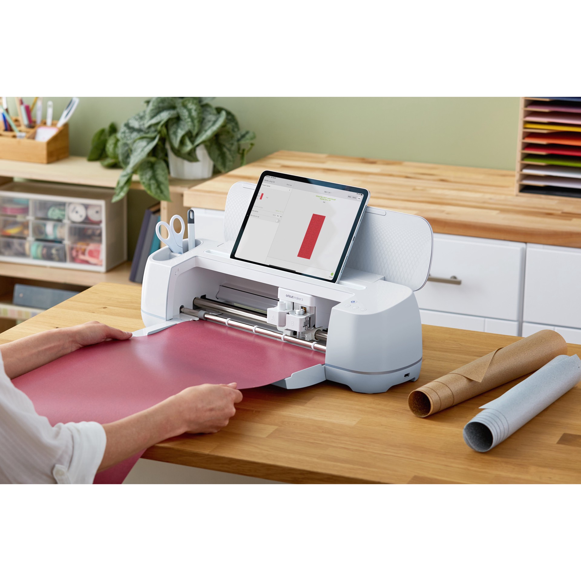 slide 6 of 8, Cricut Smart Iron-On Glitter 9ft. Value Roll, 13 in x 9 ft