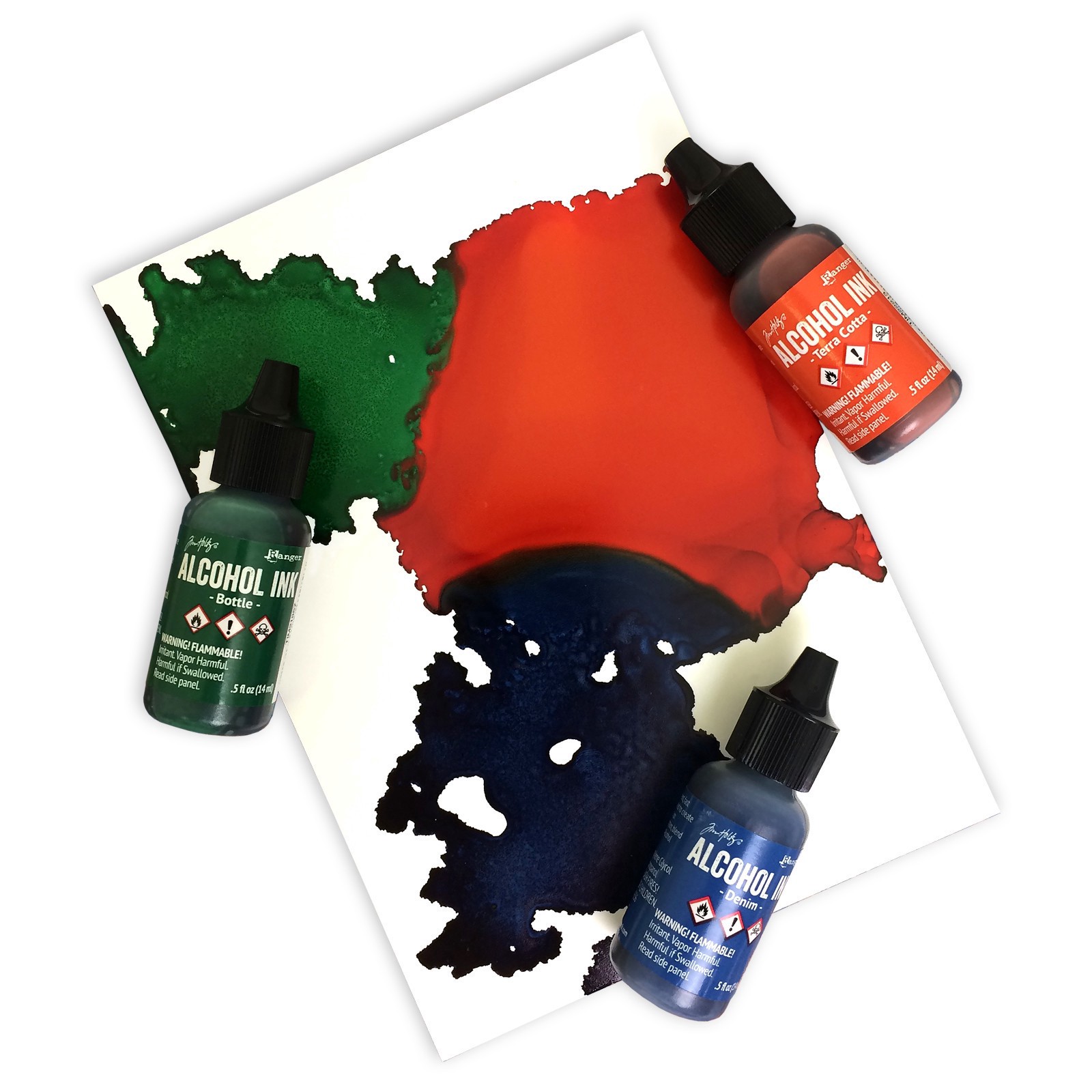 slide 4 of 4, Ranger Tim Holtz Alcohol Ink Kit, Rustic Lodge, 0.5 fl oz