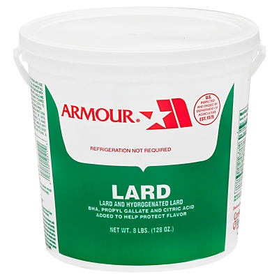 slide 1 of 1, Armour Lard Pail, 8 lb