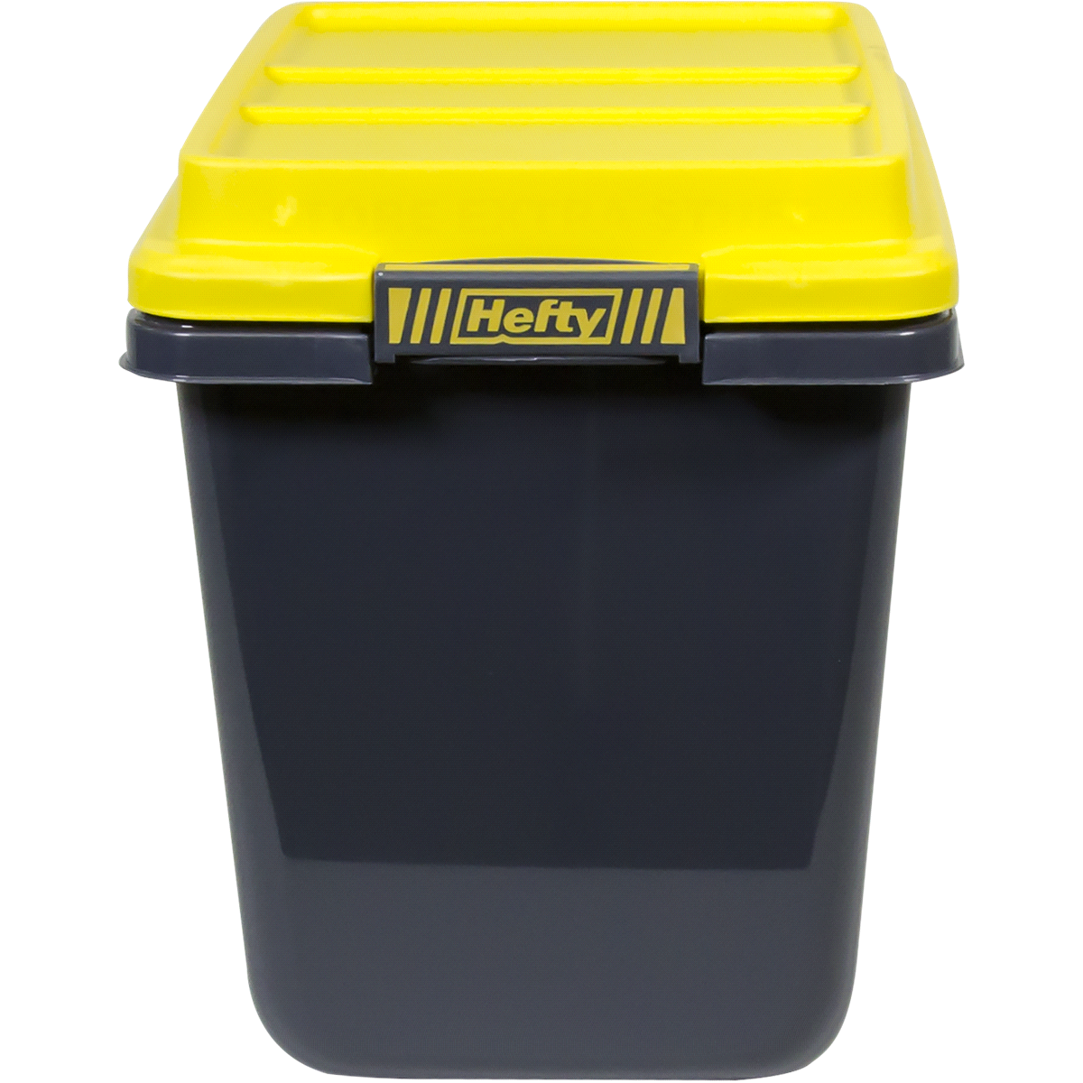 Hefty Storage Tote Stronger Plastic PRO Storage Container in Dark