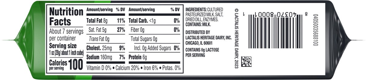 slide 3 of 14, Cracker Barrel Artisan Flavors Dill Havarti Cheese 7 oz, 7 oz