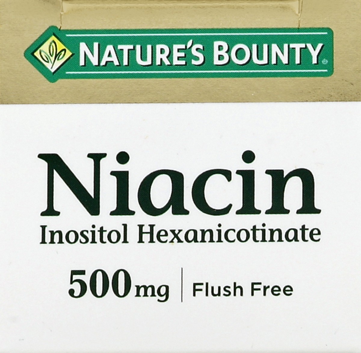 slide 2 of 5, Nature's Bounty Flush Free Niacin, 50 ct; 500 mg