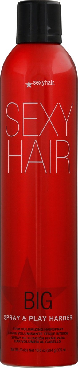 slide 9 of 9, Sexy Hair Big Spray & Play Harder Volumizing Hairspray 10 oz, 10 oz