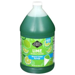 First Street Lime Syrup - 1 gal