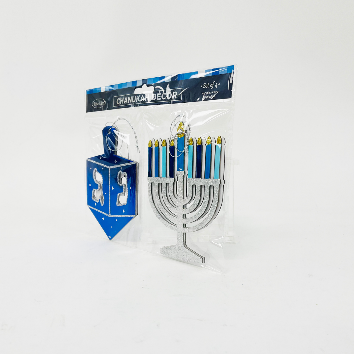 slide 18 of 29, Rite Lite-Chanukah Décor W/Glitter & Foil, 1 ct