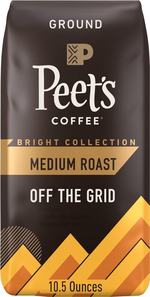 slide 6 of 6, Peet's Coffee, Off the Grid Medium Roast Ground Coffee- 10.5 oz, 