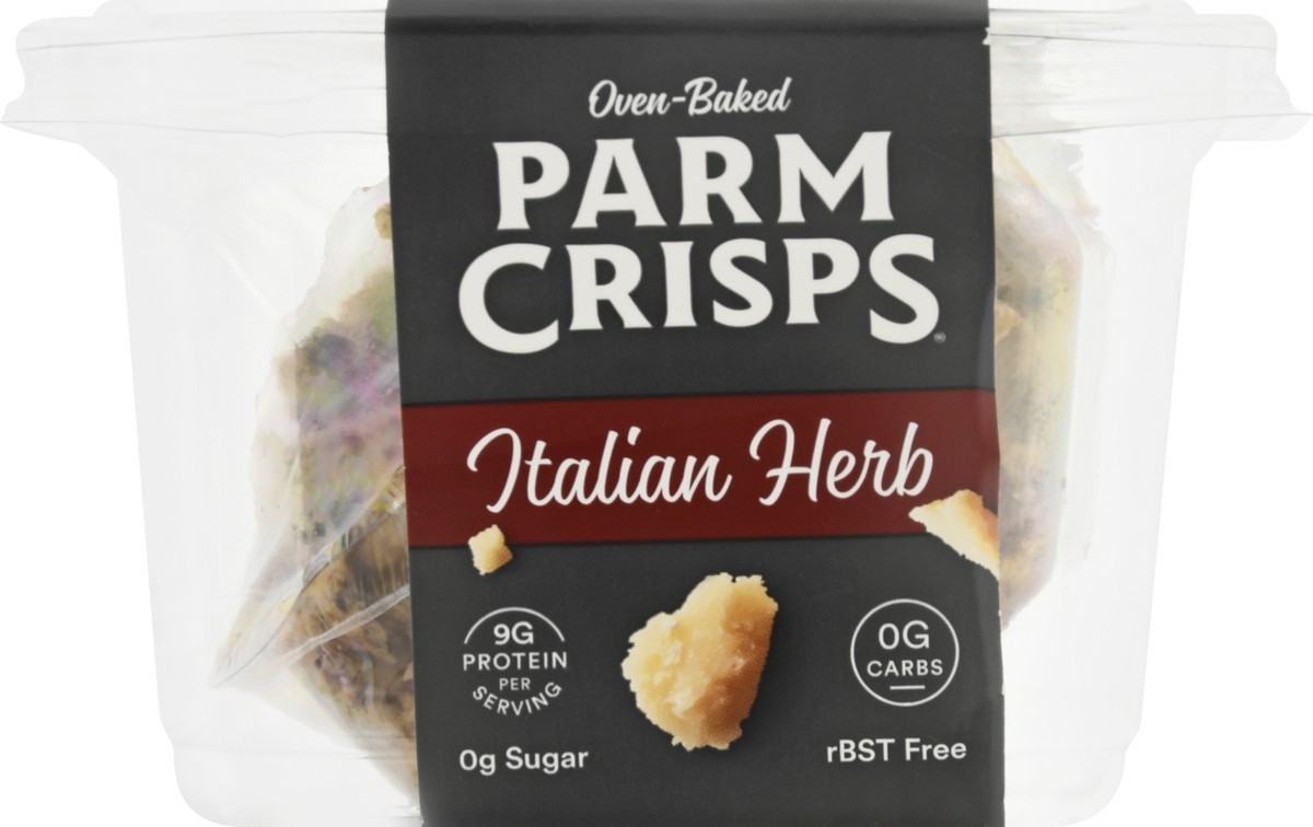 slide 10 of 10, ParmCrisps Oven-Baked Italian Herb Crisps 3 oz, 3 oz