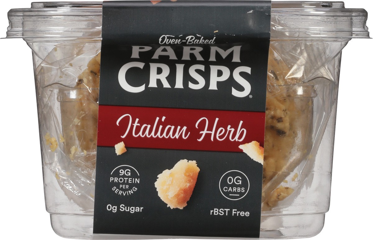 slide 1 of 10, ParmCrisps Oven-Baked Italian Herb Crisps 3 oz, 3 oz