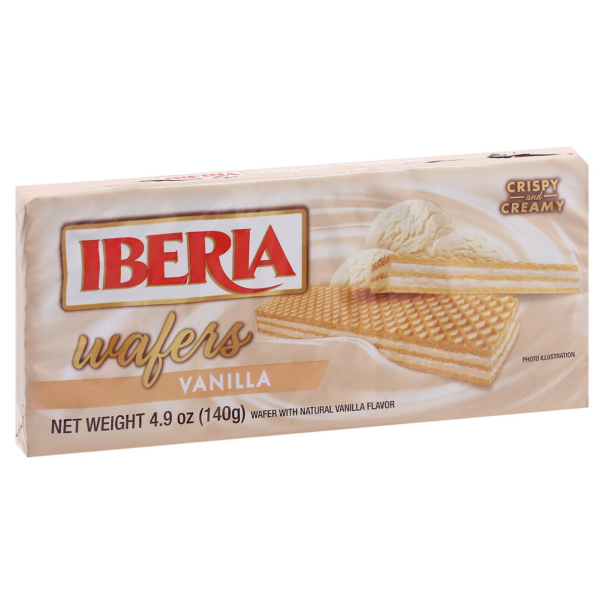 slide 3 of 9, Iberia Vanilla Wafers 4.9 oz, 4.9 oz