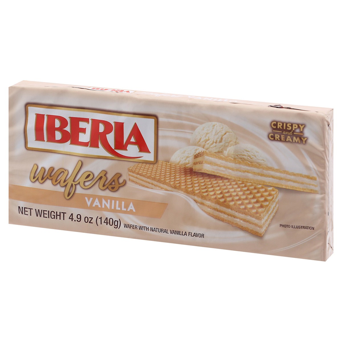 slide 8 of 9, Iberia Vanilla Wafers 4.9 oz, 4.9 oz