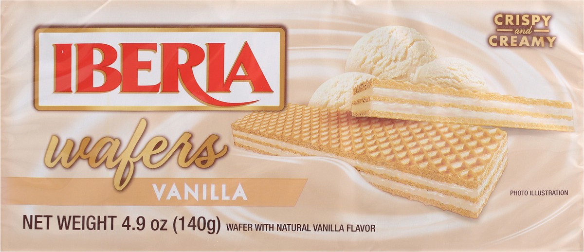 slide 9 of 9, Iberia Vanilla Wafers 4.9 oz, 4.9 oz