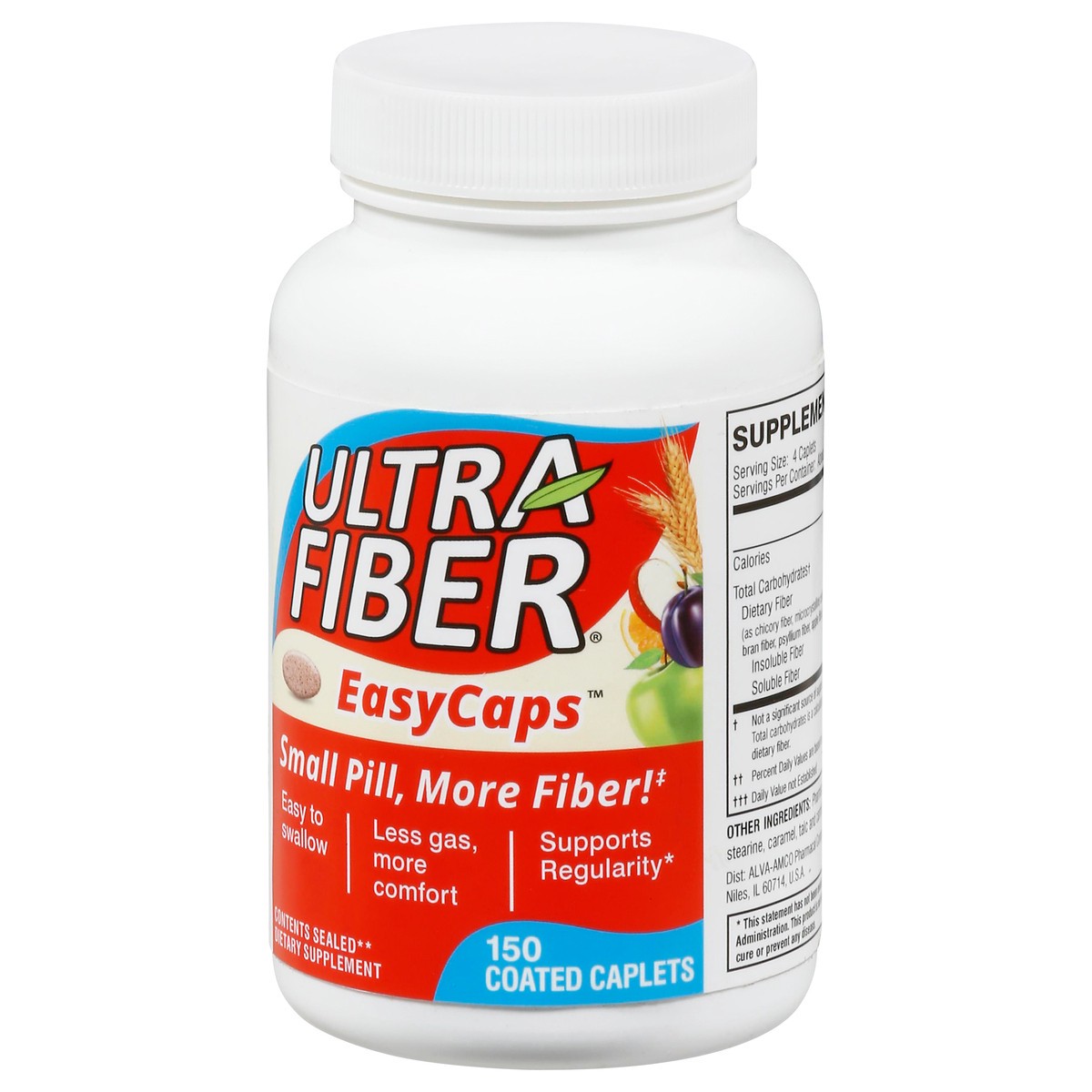 slide 5 of 10, Ultra Fiber Easy Caps 150 Count, 150 ct