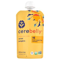 Cerebelly Organic Carrot Pumpkin 4 oz
