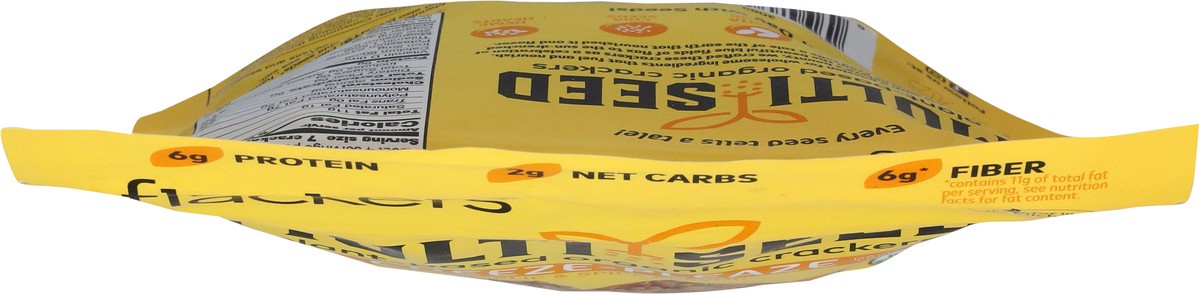 slide 9 of 12, Flackers Garlic & Spice Multi Seed Crackers, 4 oz