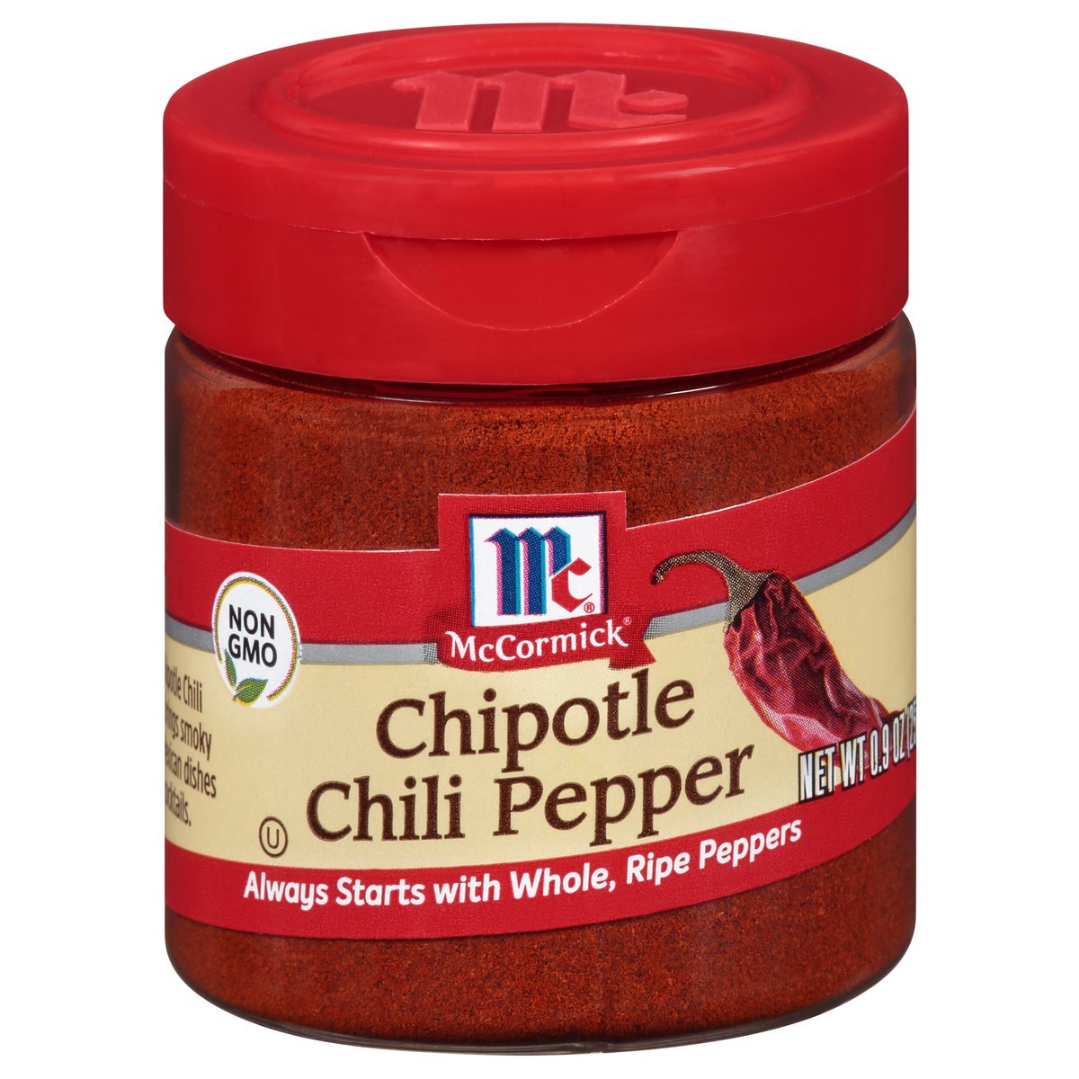 slide 1 of 7, McCormick Chipotle Chili Pepper, 0.9 oz, 0.9 oz