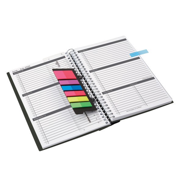 slide 8 of 8, Office Depot 2025-2026 Office Depot® Brand Stellar Academic Weekly/Monthly Planner, 5-1/2"" x 8-1/2"", Assorted Colors, July To June, 1 ct