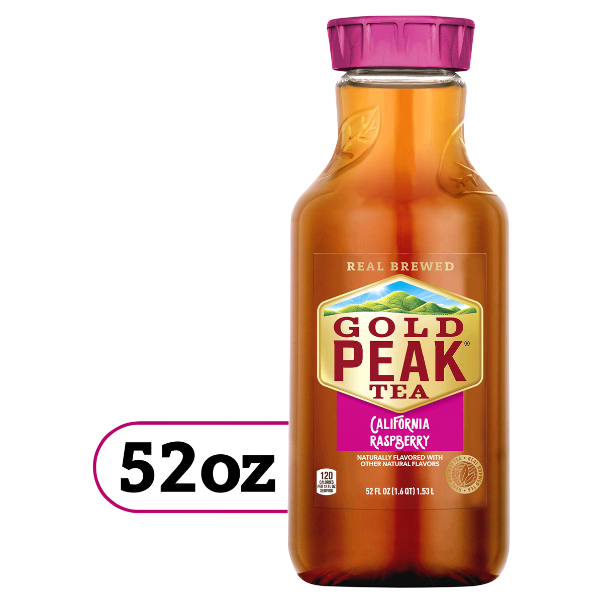 slide 1 of 1, Gold Peak Raspberry Tea, 59 fl oz