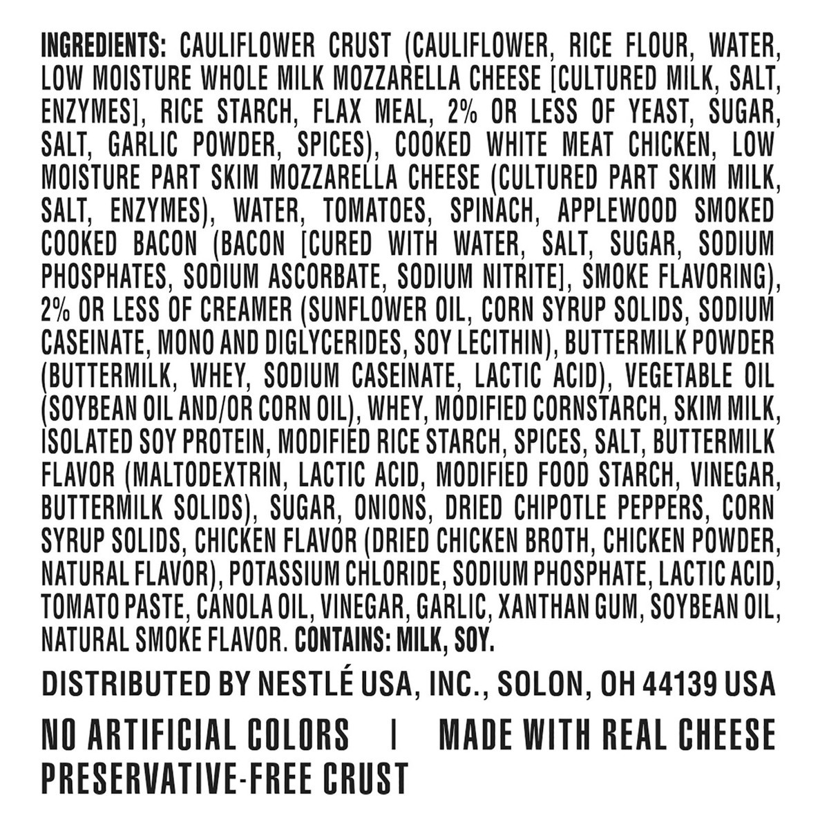 slide 12 of 13, Lean Cuisine Gluten Free Lifestyle Cauliflower Crust Chicken Bacon Ranch Piada 6 Oz. Box, 6 oz