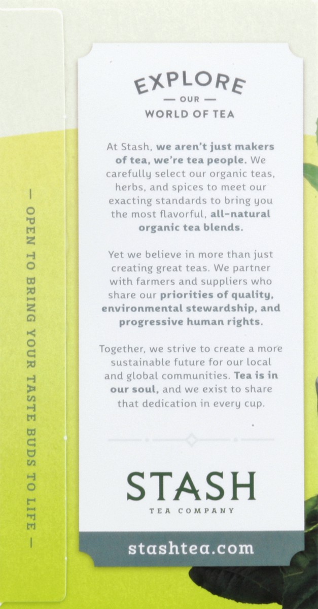 slide 3 of 4, Stash Orgnc Matcha Mate Tea - 18 ct, 18 ct