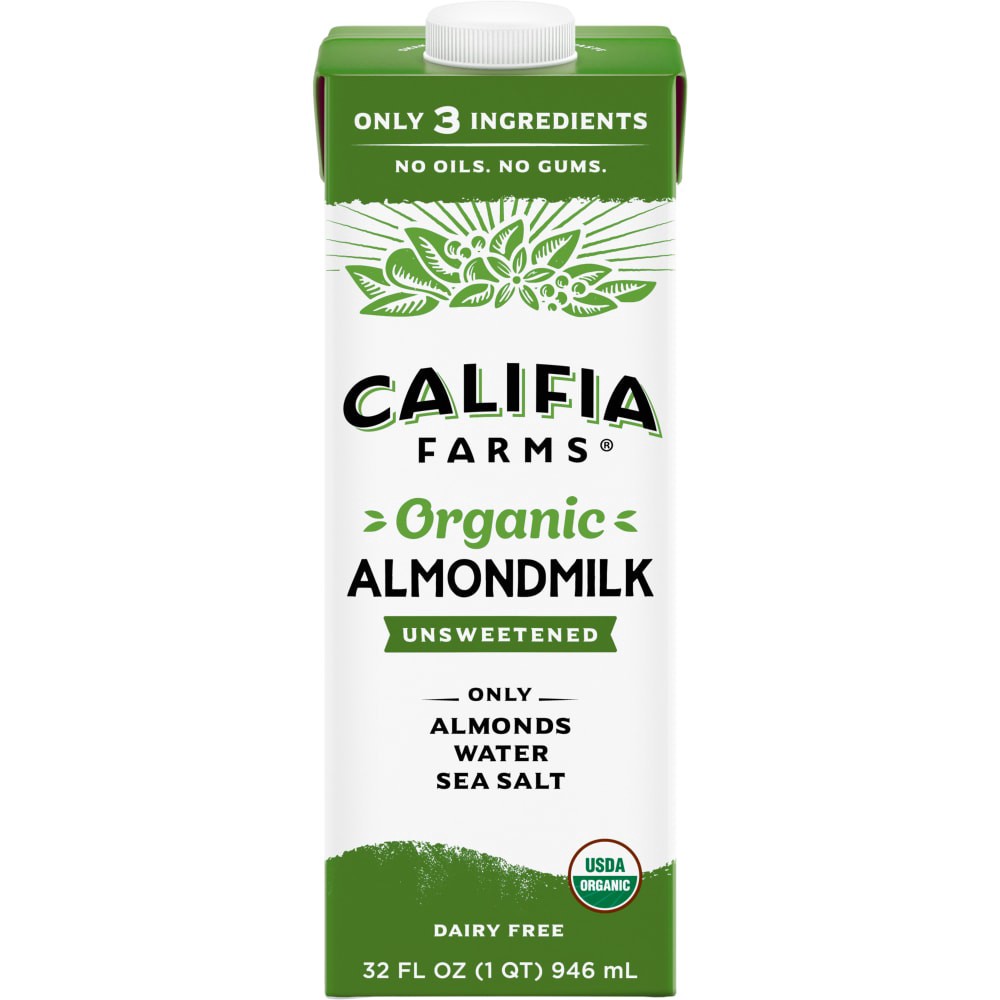 slide 1 of 6, Califia Farms Organic Almondmilk - 32 fl oz, 32 fl oz