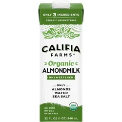 Califia Farms Organic Almondmilk - 32 fl oz