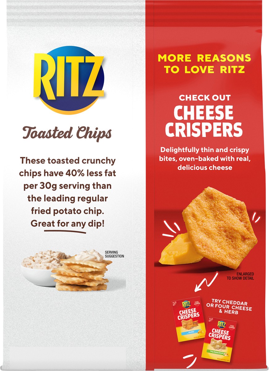 slide 5 of 9, Ritz Toasted Chips - Sour Cream & Onion - 8.1oz, 