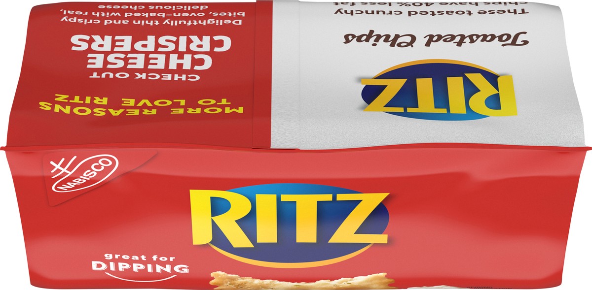 slide 9 of 9, Ritz Toasted Chips - Sour Cream & Onion - 8.1oz, 