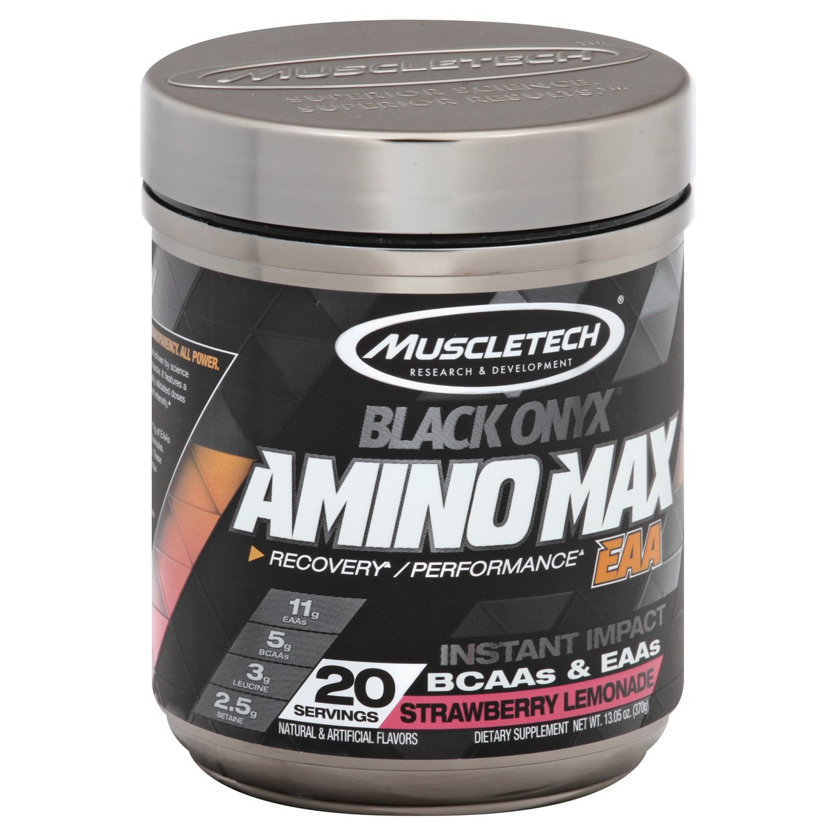 slide 2 of 9, MuscleTech Strawberry Lemonade Amino Max 13.05 oz, 13.05 oz