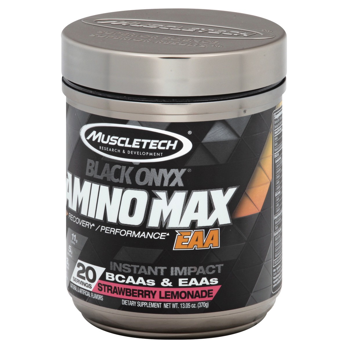 slide 3 of 9, MuscleTech Strawberry Lemonade Amino Max 13.05 oz, 13.05 oz