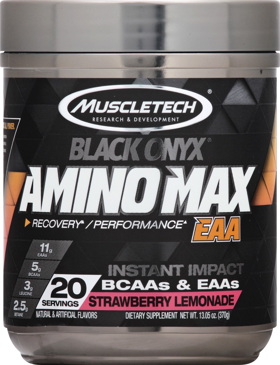 slide 8 of 9, MuscleTech Strawberry Lemonade Amino Max 13.05 oz, 13.05 oz