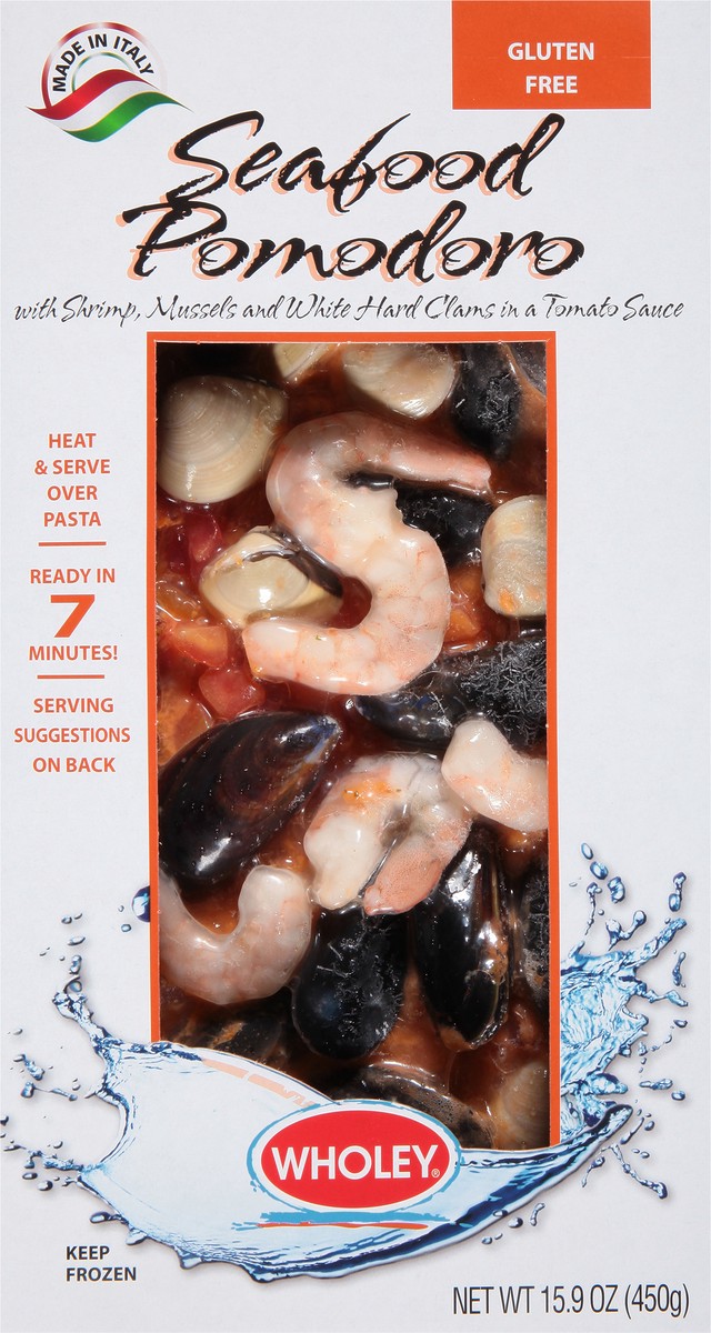 slide 7 of 9, Wholey Seafood Pomodoro 15.87Oz, 15.87 oz
