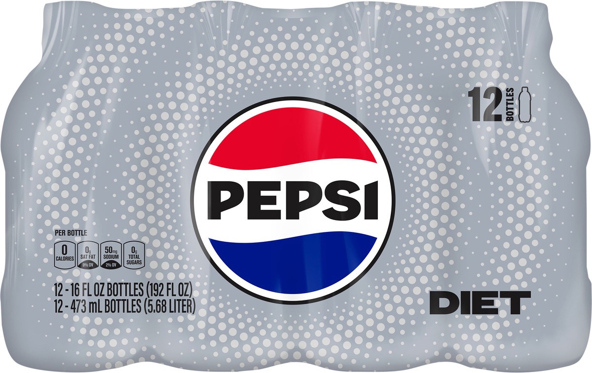 slide 5 of 7, Pepsi Soda - 12 ct, 12 ct