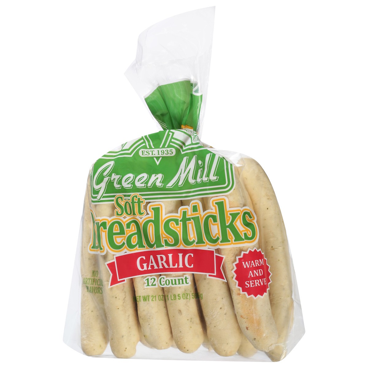 slide 2 of 12, Green Mill Restaurant Soft Garlic Breadsticks 12 ct, 12 ct