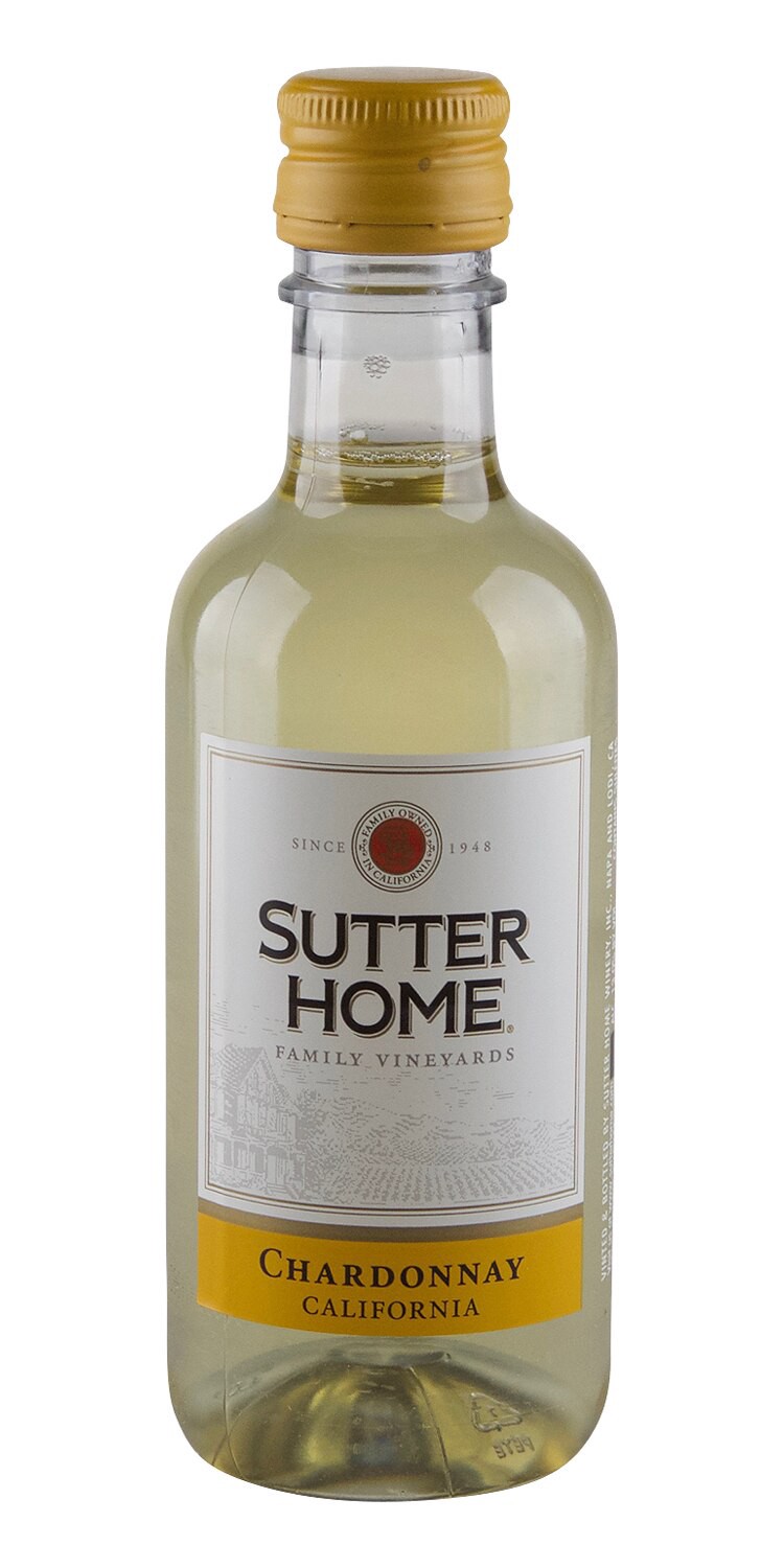 slide 1 of 1, Sutter Home Chardonnay 187 ml, 187 ml