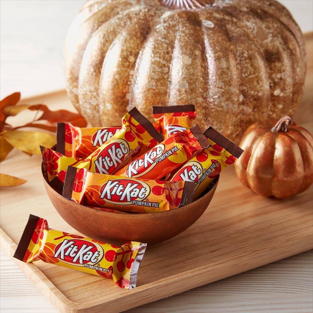 slide 3 of 9, KIT KAT Miniatures Pumpkin Pie Crisp Wafers 9.7 oz, 9.7 oz