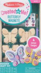 Melissa & Doug Butterfly Magnets Wooden Craft Kit 1 ea